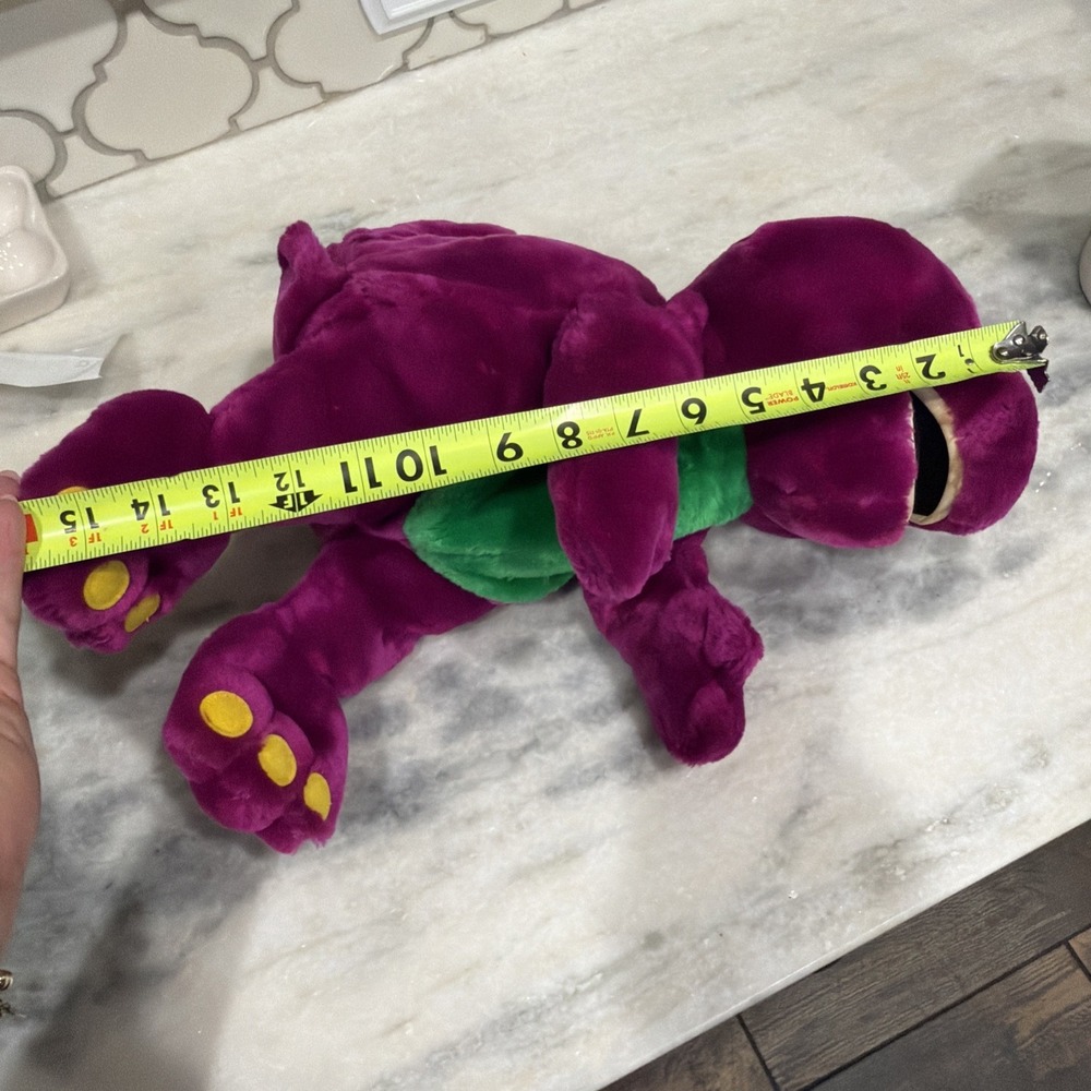 Vintage 1997 ActiMates Barney Plush Microsoft Talking Singing Interactive Tested - Picture 12 of 12